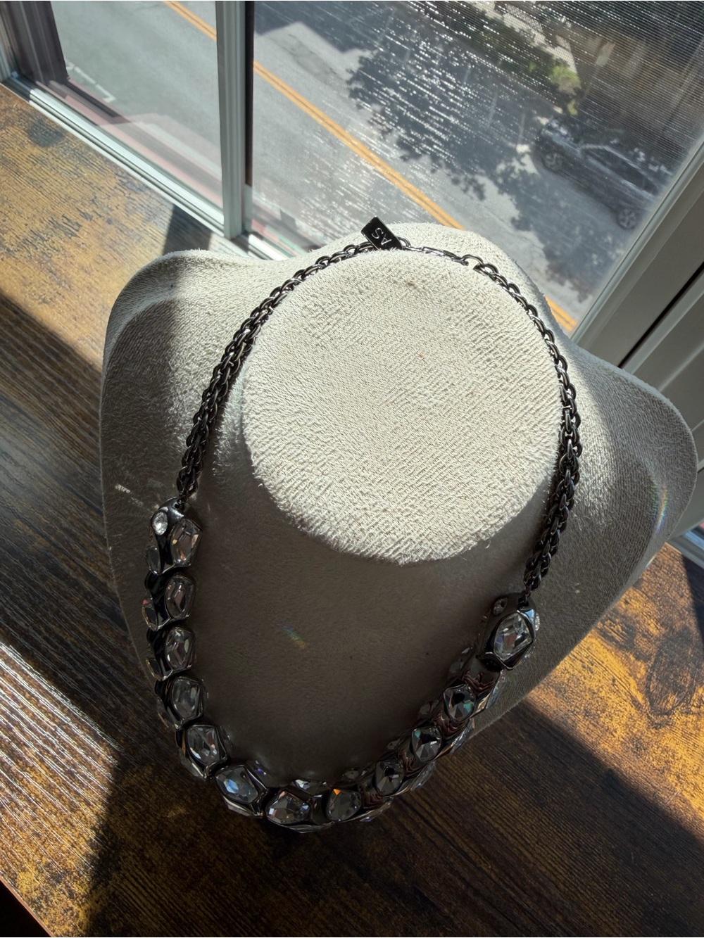 Atelier Swarovski Crystal Statement Necklace in Great Condition - Picture 8 of 9